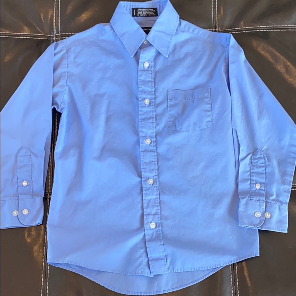 Boys size 8 button down